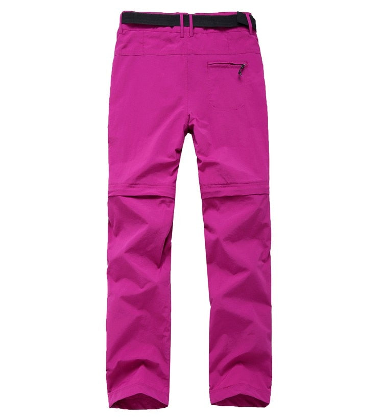 Pink Climbing and Trekking Trousers Women Saona Gerbera. Buy online.