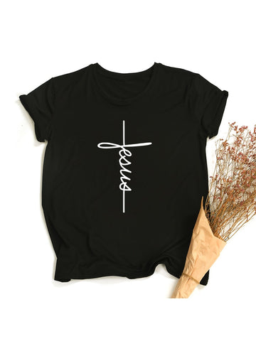 Image of Jesus Cross Tee Shirt
