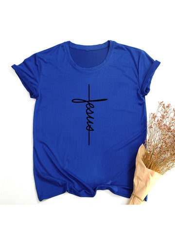 Image of Jesus Cross Tee Shirt